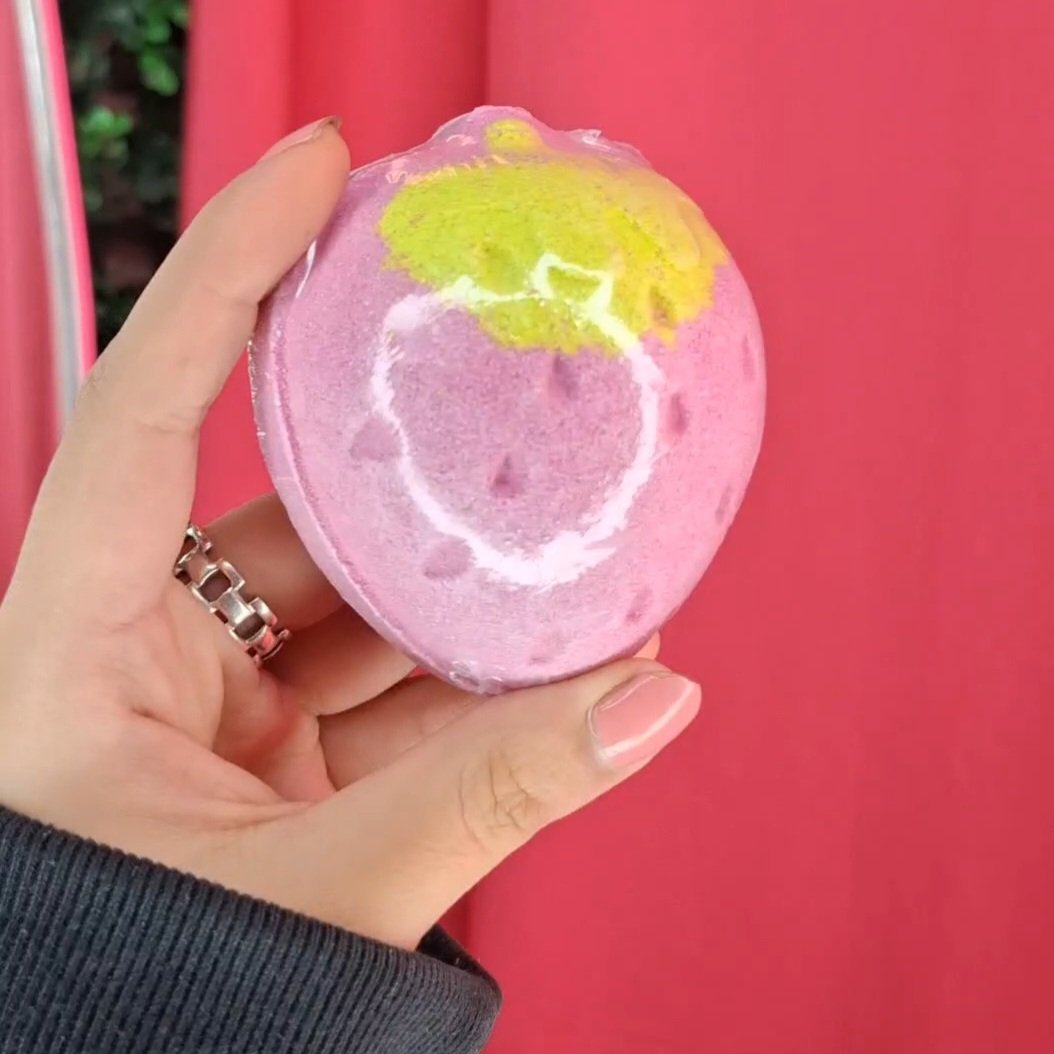 Bombas de baño Fresa